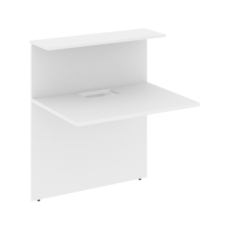 Onix Модуль прямой высокий 980 с лючком для монитора O.R-MP.V-98C Белый Бриллиант 980*736*1160 Onix Модуль прямой высокий 980 с лючком для монитора O.R-MP.V-98C Белый Бриллиант 980*736*1160