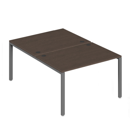 Trend Metal TDM32218115 Бенч-система на 2 места 1200x1470x750 тёмный дуб Trend Metal TDM32218115 Бенч-система на 2 места 1200x1470x750 тёмный дуб