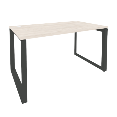 Onix Стол рабочий на О-образном м/к O.MO-SP-3.8 Денвер Светлый/Металл Антрацит 1380*800*750 Onix Стол рабочий на О-образном м/к O.MO-SP-3.8 Денвер Светлый/Металл Антрацит 1380*800*750
