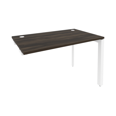 Onix Стол-приставка на П-образном м/к к опорным элементам O.MP-SPR-2.7 Дуб Мали/Металл Белый 1180*720*750 Onix Стол-приставка на П-образном м/к к опорным элементам O.MP-SPR-2.7 Дуб Мали/Металл Белый 1180*720*750