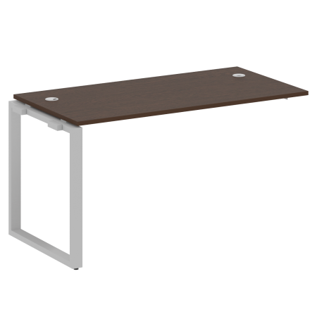 Metal System Проходной элемент рабочей станции на О-образном м/к БО.ПРС-СП-1.3 Венге Цаво/Металл Серый 1400*720*750 Metal System Проходной элемент рабочей станции на О-образном м/к БО.ПРС-СП-1.3 Венге Цаво/Металл Серый 1400*720*750