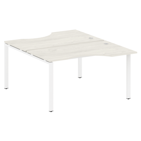 Metal System Рабочая станция криволинейная на П-образном м/к БП.РАС-СА-2.2 Дуб Наварра/Металл Белый 1400*1835*750 Metal System Рабочая станция криволинейная на П-образном м/к БП.РАС-СА-2.2 Дуб Наварра/Металл Белый 1400*1835*750