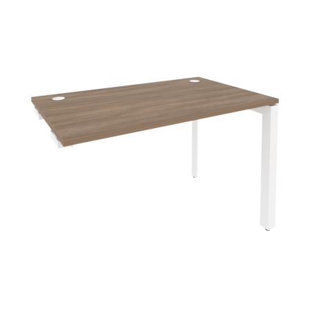 Onix Стол-приставка на П-образном м/к к опорным элементам O.MP-SPR-2.7 Дуб Аризона/Металл Белый 1180*720*750 Onix Стол-приставка на П-образном м/к к опорным элементам O.MP-SPR-2.7 Дуб Аризона/Металл Белый 1180*720*750
