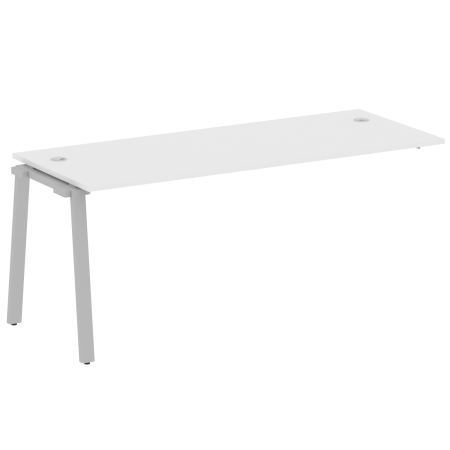 Metal System Проходной элемент рабочей станции на А-образном м/к БА.ПРС-СП-1.5 Белый/Металл Серый 1800*720*750 Metal System Проходной элемент рабочей станции на А-образном м/к БА.ПРС-СП-1.5 Белый/Металл Серый 1800*720*750