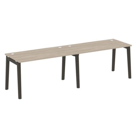 Onix Wood Рабочая станция OW.RS-2.3.7 Дуб Аттик/Дуб Темный/Металл Антрацит 2760*720*750 Onix Wood Рабочая станция OW.RS-2.3.7 Дуб Аттик/Дуб Темный/Металл Антрацит 2760*720*750