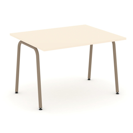 Estetica Стол переговорный ES.PRG-1.2-K Сатин/Металл Латте 1180*980*750 Estetica Стол переговорный ES.PRG-1.2-K Сатин/Металл Латте 1180*980*750