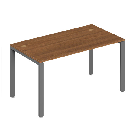 Trend Metal TDM32230135 Стол письменный на металлоопорах 1400x600x750 орех экко