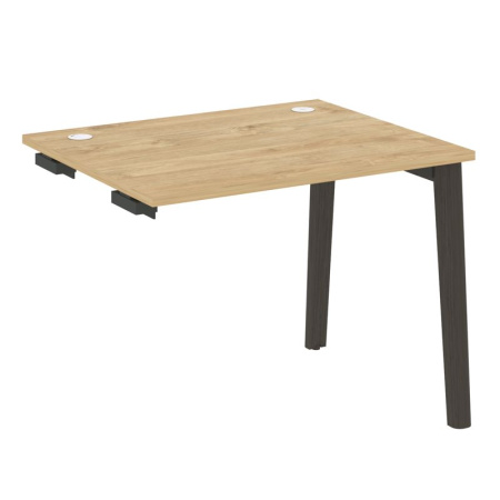 Onix Wood Стол-приставка OW.SPR-1.8 Тиквуд Светлый/Дуб Темный/Металл Антрацит 980*800*750 Onix Wood Стол-приставка OW.SPR-1.8 Тиквуд Светлый/Дуб Темный/Металл Антрацит 980*800*750