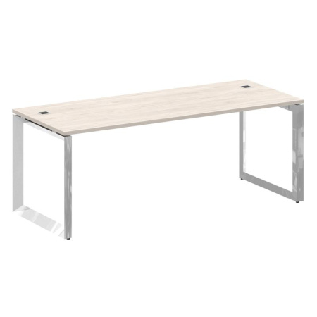 Onix Direct Lux Стол руководителя О-обр. м/к M-O.MO-SRR-6.8 Денвер Светлый/Нержавеющая Сталь/Хром 1980*800*750 Onix Direct Lux Стол руководителя О-обр. м/к M-O.MO-SRR-6.8 Денвер Светлый/Нержавеющая Сталь/Хром 1980*800*750