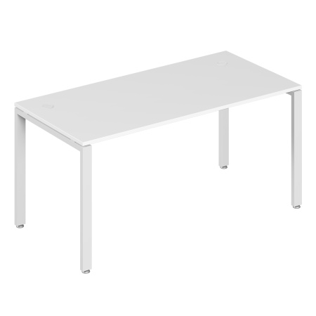 Trend Metal TDM32230244 Стол письменный на металлоопорах 1600x600x750 белый