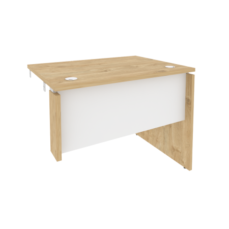 Onix Стол-приставка правый к опорным элементам O.SPR-1.7 (R) Тиквуд Светлый/Белый Бриллиант 980*720*750 Onix Стол-приставка правый к опорным элементам O.SPR-1.7 (R) Тиквуд Светлый/Белый Бриллиант 980*720*750