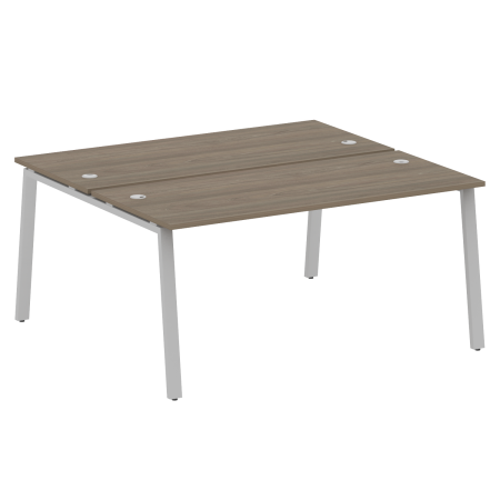 Metal System Рабочая станция на А-образном м/к БА.РАС-СП-2.4 Вяз Благородный/Металл Серый 1600*1475*750 Metal System Рабочая станция на А-образном м/к БА.РАС-СП-2.4 Вяз Благородный/Металл Серый 1600*1475*750
