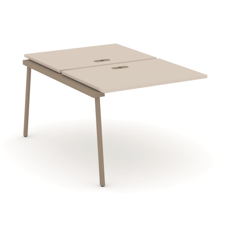 Estetica Двойной наборный элемент рабочей станциии ES.2.NRS-1-LP Капучино/Металл Латте 980*1500*750 Estetica Двойной наборный элемент рабочей станциии ES.2.NRS-1-LP Капучино/Металл Латте 980*1500*750