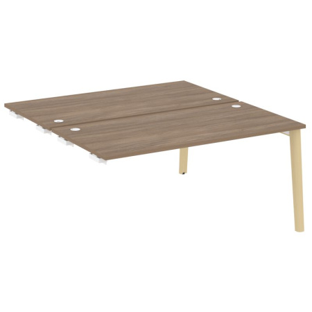 Onix Wood Стол-приставка двойной OW.D.SPR-4.8 Дуб Аризона/Дуб Светлый/Металл Белый 1580*1635*750 Onix Wood Стол-приставка двойной OW.D.SPR-4.8 Дуб Аризона/Дуб Светлый/Металл Белый 1580*1635*750