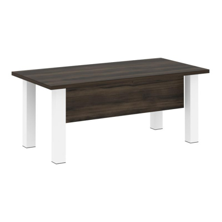 Yalta Стол руководителя LT.D-18.1 Дуб Мали/Металл Белый 1800*900*750 Yalta Стол руководителя LT.D-18.1 Дуб Мали/Металл Белый 1800*900*750