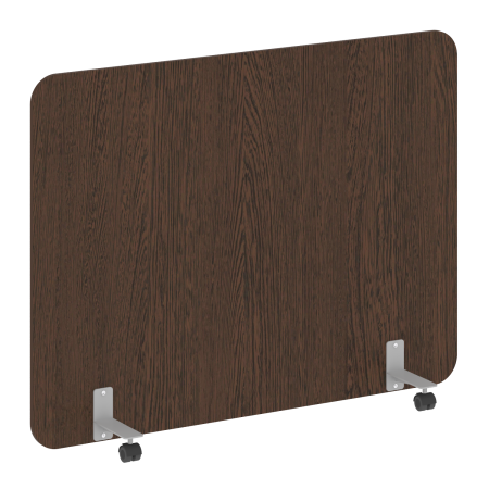 R-line Перегородка на металлических опорах, на роликах DP.R-160-120 Венге Цаво/Металл Серый 1600*18*1200 R-line Перегородка на металлических опорах, на роликах DP.R-160-120 Венге Цаво/Металл Серый 1600*18*1200