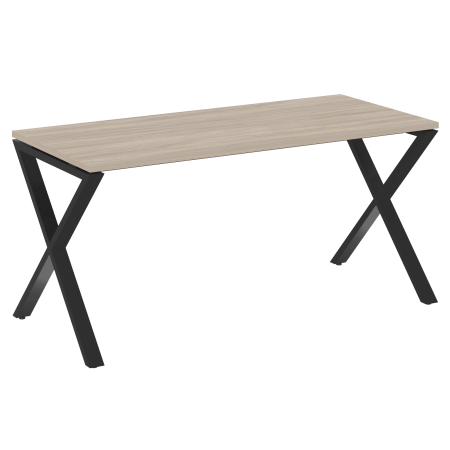 Loft Стол рабочий VR.L-SRX-4.7 Дуб Аттик/Металл Черный 1580*720*750