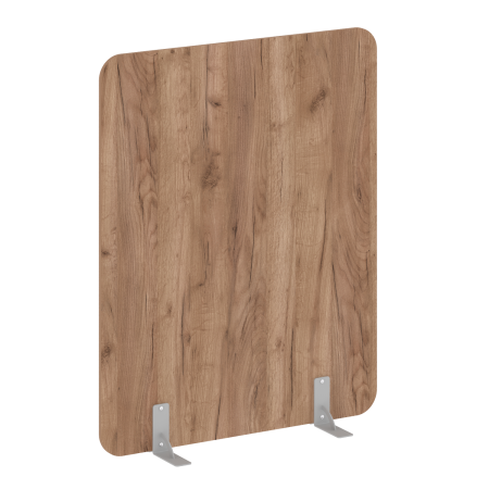 R-line Перегородки на металлических опорах на фетровых подпятниках DP.F-120-150 Дуб Табак/Металл Серый 1200*18*1500 R-line Перегородки на металлических опорах на фетровых подпятниках DP.F-120-150 Дуб Табак/Металл Серый 1200*18*1500