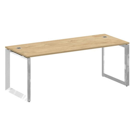 Onix Direct Lux Стол руководителя О-обр. м/к M-O.MO-SRR-6.8 Тиквуд Светлый/Нержавеющая Сталь/Хром 1980*800*750 Onix Direct Lux Стол руководителя О-обр. м/к M-O.MO-SRR-6.8 Тиквуд Светлый/Нержавеющая Сталь/Хром 1980*800*750