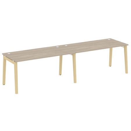 Onix Wood Рабочая станция OW.RS-2.4.8 Дуб Аттик/Дуб Светлый/Металл Белый 3160*800*750 Onix Wood Рабочая станция OW.RS-2.4.8 Дуб Аттик/Дуб Светлый/Металл Белый 3160*800*750