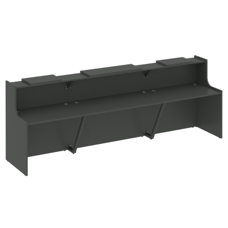 Onix Ресепшн O.R-K-15 Антрацит 3390*766*1187 Onix Ресепшн O.R-K-15 Антрацит 3390*766*1187