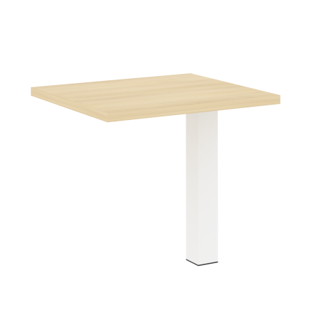 Yalta Брифинг-приставка LT.BR-1 Акация Лорка/Металл Белый 800*700*750 Yalta Брифинг-приставка LT.BR-1 Акация Лорка/Металл Белый 800*700*750