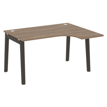 Onix Wood Стол эргономичный правый OW.SA-3 (R) Дуб Аризона/Дуб Темный/Металл Антрацит 1380*1180*750 (800/460)