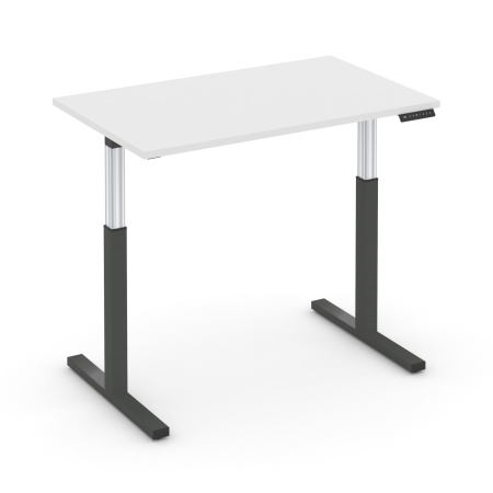 Move up Стол электроподъемный MV.SE-2.7 Белый Бриллиант/Металл Антрацит 1180*720*720-1190