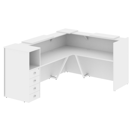 Onix Ресепшн O.R-K-27 Белый Бриллиант 1968*2573*1187 Onix Ресепшн O.R-K-27 Белый Бриллиант 1968*2573*1187