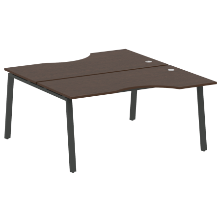 Metal System Рабочая станция криволинейная на А-образном м/к БА.РАС-СА-2.1 Венге Цаво/Металл Антрацит 1600*1835*750 Metal System Рабочая станция криволинейная на А-образном м/к БА.РАС-СА-2.1 Венге Цаво/Металл Антрацит 1600*1835*750