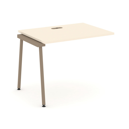 Estetica Наборный элемент рабочей станциии ES.1.NRS-1-LK Сатин/Металл Латте 980*730*750 Estetica Наборный элемент рабочей станциии ES.1.NRS-1-LK Сатин/Металл Латте 980*730*750