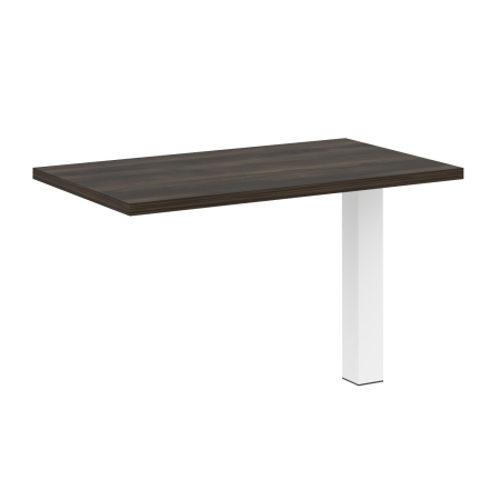 Yalta Брифинг-приставка LT.BR-2 Дуб Мали/Металл Белый 1200*700*750 Yalta Брифинг-приставка LT.BR-2 Дуб Мали/Металл Белый 1200*700*750