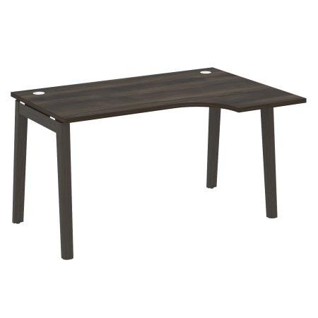Onix Wood Стол эргономичный правый OW.SA-2 (R) Дуб Мали/Дуб Темный/Металл Антрацит 1380*980*750 (720/460)