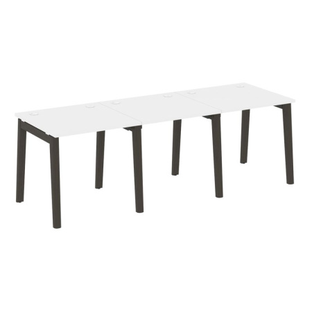 Onix Wood Рабочая станция OW.RS-3.0.8 Белый Бриллиант/Дуб Темный/Металл Антрацит 2340*800*750 Onix Wood Рабочая станция OW.RS-3.0.8 Белый Бриллиант/Дуб Темный/Металл Антрацит 2340*800*750