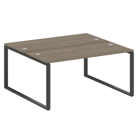 Metal System Рабочая станция на О-образном м/к БО.РАС-СП-2.4 Вяз Благородный/Металл Антрацит 1600*1475*750 Metal System Рабочая станция на О-образном м/к БО.РАС-СП-2.4 Вяз Благородный/Металл Антрацит 1600*1475*750
