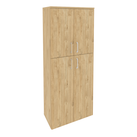 Onix Шкаф высокий широкий O.ST-1.8 Тиквуд Светлый 800*420*1977