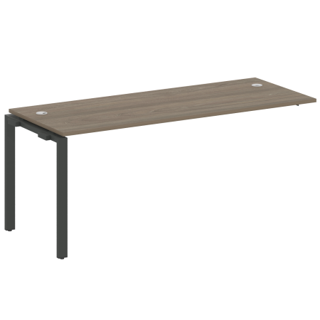 Metal System Проходной элемент рабочей станции на П-образном м/к БП.ПРС-СП-1.5 Вяз Благородный/Металл Антрацит 1800*720*750 Metal System Проходной элемент рабочей станции на П-образном м/к БП.ПРС-СП-1.5 Вяз Благородный/Металл Антрацит 1800*720*750