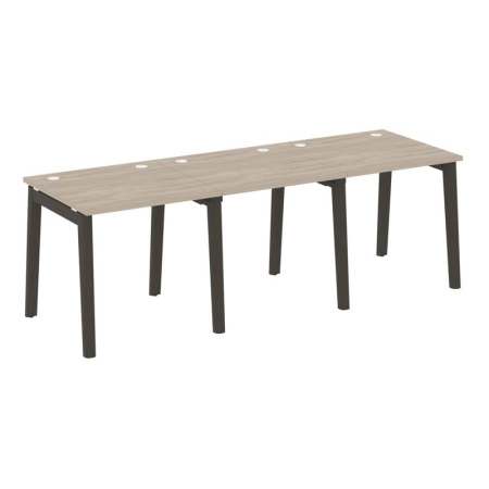 Onix Wood Рабочая станция OW.RS-3.0.8 Дуб Аттик/Дуб Темный/Металл Антрацит 2340*800*750 Onix Wood Рабочая станция OW.RS-3.0.8 Дуб Аттик/Дуб Темный/Металл Антрацит 2340*800*750