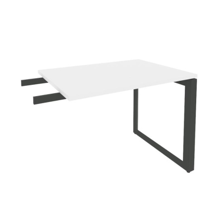 Onix Direct Брифинг-приставка на О-образном м/к O.MO-BR-9 Белый Бриллиант/Металл Антрацит 980*720*750 Onix Direct Брифинг-приставка на О-образном м/к O.MO-BR-9 Белый Бриллиант/Металл Антрацит 980*720*750