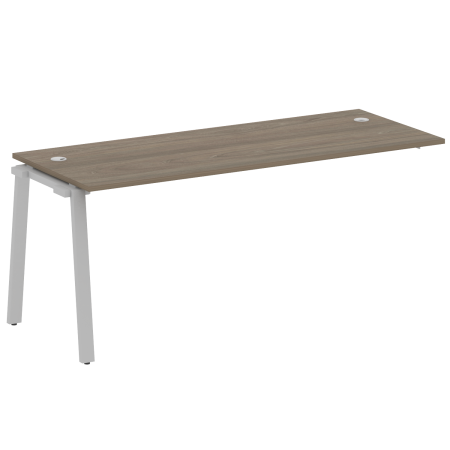 Metal System Проходной элемент рабочей станции на А-образном м/к БА.ПРС-СП-1.5 Вяз Благородный/Металл Серый 1800*720*750 Metal System Проходной элемент рабочей станции на А-образном м/к БА.ПРС-СП-1.5 Вяз Благородный/Металл Серый 1800*720*750