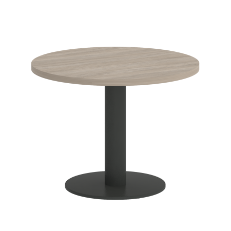 Home Office Стол журнальный круглый VR.SP-5-60.1G Дуб Аттик/Металл Антрацит 600*600*453 Home Office Стол журнальный круглый VR.SP-5-60.1G Дуб Аттик/Металл Антрацит 600*600*453