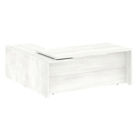 Yalta Стол руководителя LT.C-20 (R) Снежная Патина 2000*2000*750 Yalta Стол руководителя LT.C-20 (R) Снежная Патина 2000*2000*750