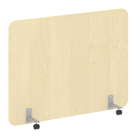 R-line Перегородка на металлических опорах, на роликах DP.R-160-120 Клен/Металл Серый 1600*18*1200 R-line Перегородка на металлических опорах, на роликах DP.R-160-120 Клен/Металл Серый 1600*18*1200