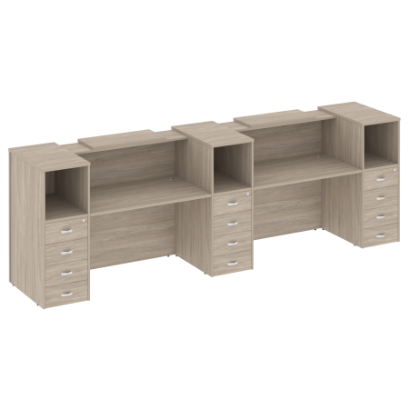 Onix Ресепшн O.R-K-13 Дуб Аттик 3652*766*1187