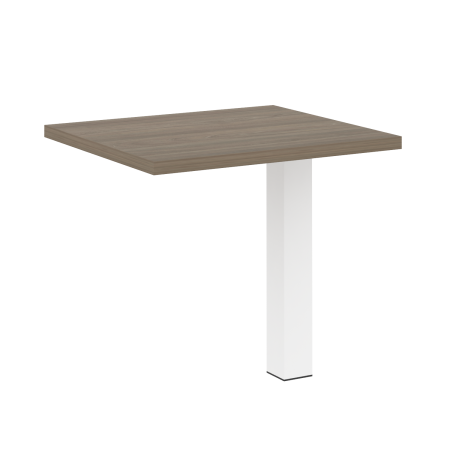 Yalta Брифинг-приставка LT.BR-1 Вяз Благородный/Металл Белый 800*700*750 Yalta Брифинг-приставка LT.BR-1 Вяз Благородный/Металл Белый 800*700*750