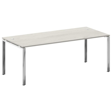 Metal System Direct Стол рабочий руковод. П-обр. м/к БП.СРР-6.9 Дуб Наварра/Нержавеющая Сталь 2000*900*750 Metal System Direct Стол рабочий руковод. П-обр. м/к БП.СРР-6.9 Дуб Наварра/Нержавеющая Сталь 2000*900*750