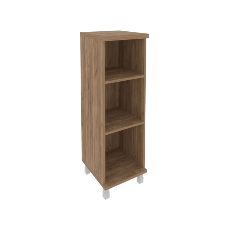 First Стеллаж средний узкий KSU-2 Дуб Табак 401*432*1260 First Стеллаж средний узкий KSU-2 Дуб Табак 401*432*1260