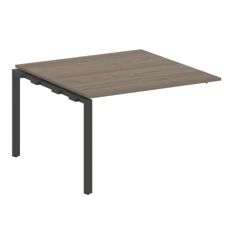 Metal System Проходной элемент перег. стола на П-образном м/к БП.ППРГ-2 Вяз Благородный/Металл Антрацит 1200*1235*750 Metal System Проходной элемент перег. стола на П-образном м/к БП.ППРГ-2 Вяз Благородный/Металл Антрацит 1200*1235*750