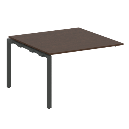 Metal System Проходной элемент перег. стола на П-образном м/к БП.ППРГ-2 Венге Цаво/Металл Антрацит 1200*1235*750 Metal System Проходной элемент перег. стола на П-образном м/к БП.ППРГ-2 Венге Цаво/Металл Антрацит 1200*1235*750