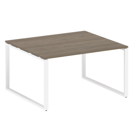 Metal System Переговорный стол (1 столешница) на О-образном м/к БО.ПРГ-1.3 Вяз Благородный/Металл Белый 1400*1235*750 Metal System Переговорный стол (1 столешница) на О-образном м/к БО.ПРГ-1.3 Вяз Благородный/Металл Белый 1400*1235*750